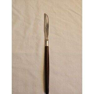 Ekco Eterna Canoe Muffin Butter Knife Stainless Flatware Japan MCM 8 3/4" replac